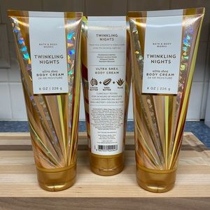 NWT Bath & Body Works Twinkling Nights Ultra Shea Body Cream